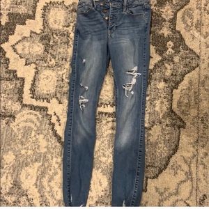 Distressed skinny jeans bundle